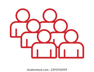 Symbol, people icon. vector file.