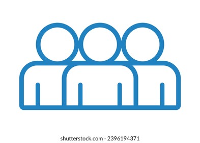 Symbol, Leute Symbol. Vektordatei.