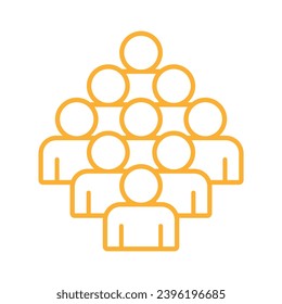 Symbol, people icon. vector file.