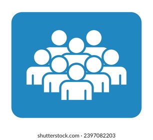 Symbol, people icon. vector file.