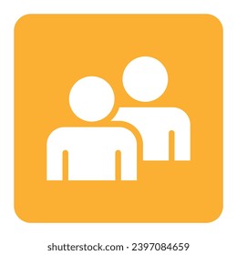 Symbol, people icon. vector file.