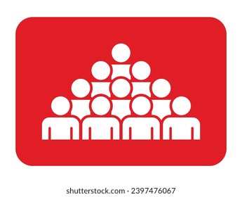 Symbol, people icon. vector file.