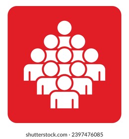 Symbol, people icon. vector file.