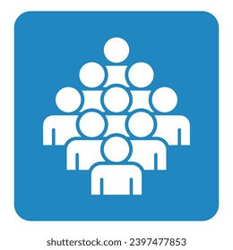 Symbol, people icon. vector file.