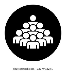 Symbol, Leute Symbol. Vektordatei.