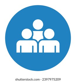 Symbol, people icon. vector file.