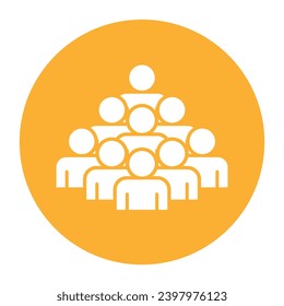 Symbol, people icon. vector file.