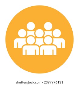 Symbol, people icon. vector file.