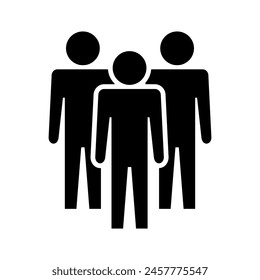Symbol, people icon. vector file.