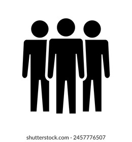 Symbol, people icon. vector file.