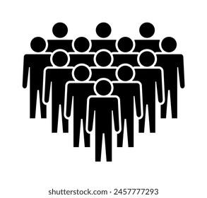 Symbol, people icon. vector file.