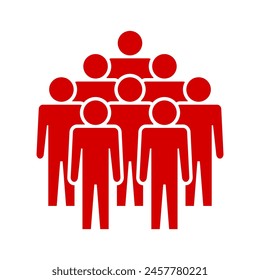 Symbol, people icon. vector file.