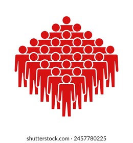 Symbol, people icon. vector file.