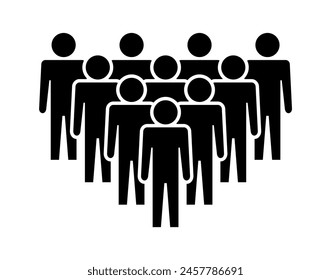 Symbol, people icon. vector file.