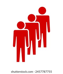 Symbol, people icon. vector file.