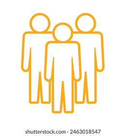 Symbol, people icon. vector file.