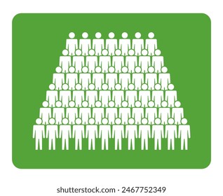 Symbol, people icon. vector file.