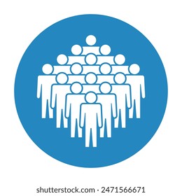 Symbol, people icon. vector file.