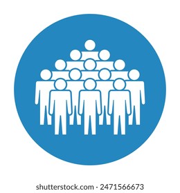 Symbol, people icon. vector file.