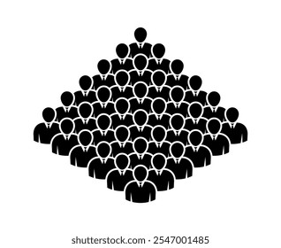 Symbol, people icon. vector file.