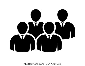 Symbol, people icon. vector file.