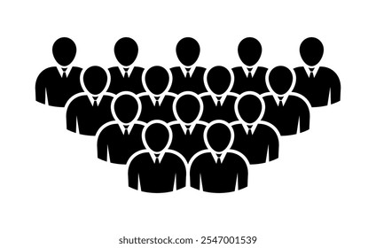 Symbol, people icon. vector file.