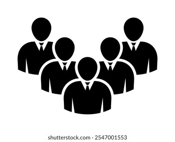Symbol, people icon. vector file.