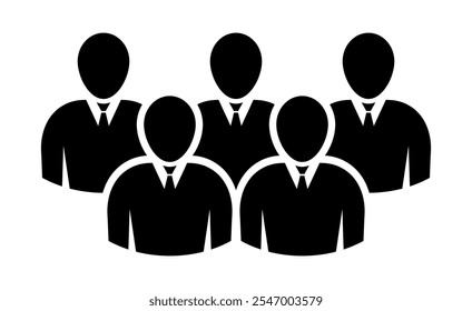 Symbol, people icon. vector file.