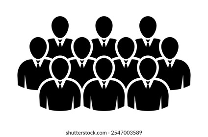 Symbol, people icon. vector file.