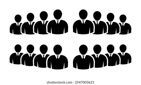 Symbol, people icon. vector file.
