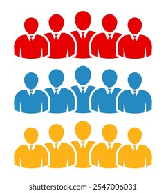 Symbol, people icon. vector file.