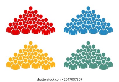 Symbol, people icon. vector file.