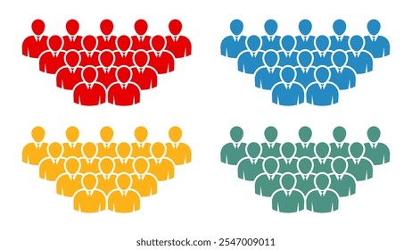 Symbol, people icon. vector file.
