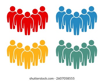 Symbol, people icon. vector file.