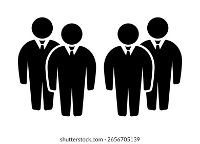 Symbol, people icon. vector file.