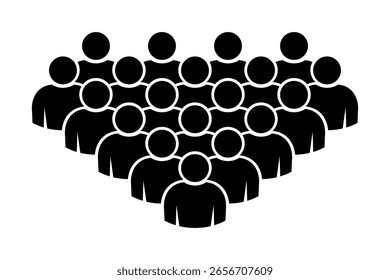Symbol, people icon. vector file.