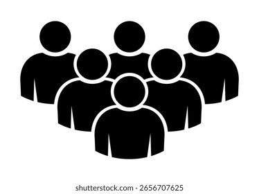 Symbol, people icon. vector file.