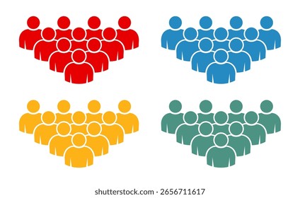 Symbol, people icon. vector file.