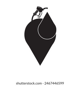 Símbolo de la leyenda del mapa Petróleo