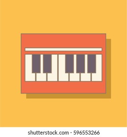 symbol of piano 