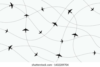 The symbol or picture of going out travel on a holiday in a simple and easy to understand manner. can be used easily.