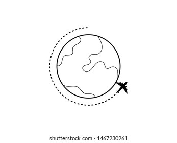 Symbol Picture Going Out Travel On Stock Vector (royalty Free 