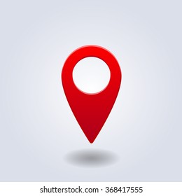 Symbol of place, map pointers. GPS location. Map Point Location Logo. City locator design vector template. Pin maps symbol vector. Gps icon design. Geo point navigation logotype