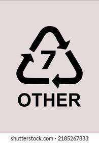 symbol for plastic recycling that is often used