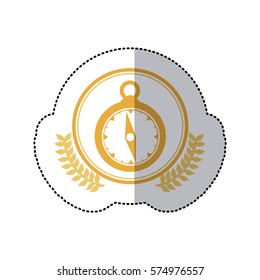 symbol pocket watch icon, vector illustration image