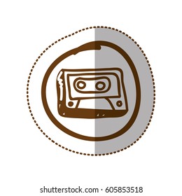 symbol radio technology icon, vector illustration design