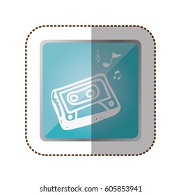 symbol radio technology icon, vector illustration design