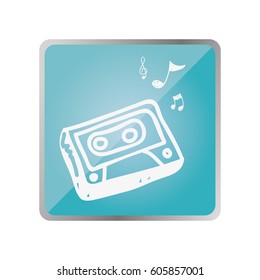 symbol radio technology icon, vector illustration design