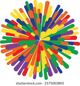 Symbol Ramdom Color Design Concept