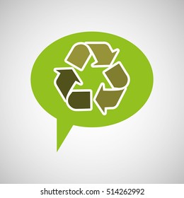 symbol recycle design vector illustration eps 10